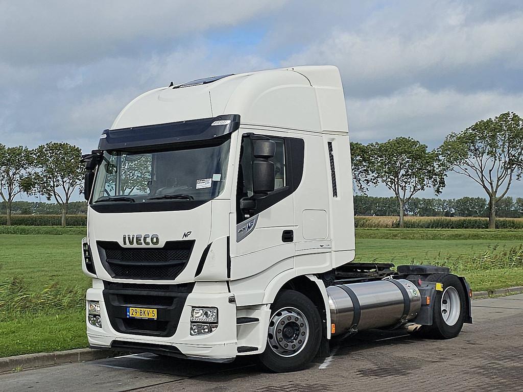 IVECO AS440S40 STRALIS lng, Auto's, Vrachtwagens, Automaat, Stoelverwarming, Euro 6, Wit