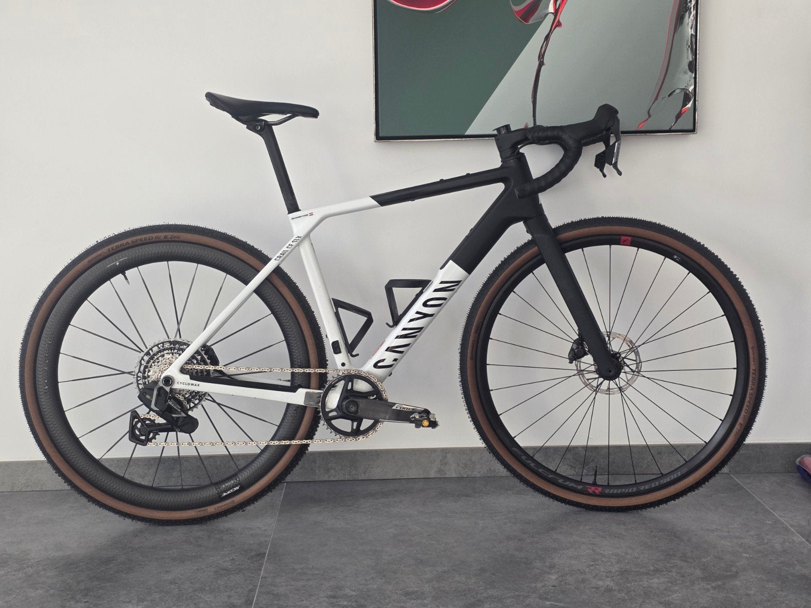 Canyon Grail CF SLX 8 AXS, Size S, new wheels, 4 months old, 28 inch, Carbon, Heren, Minder dan 49 cm