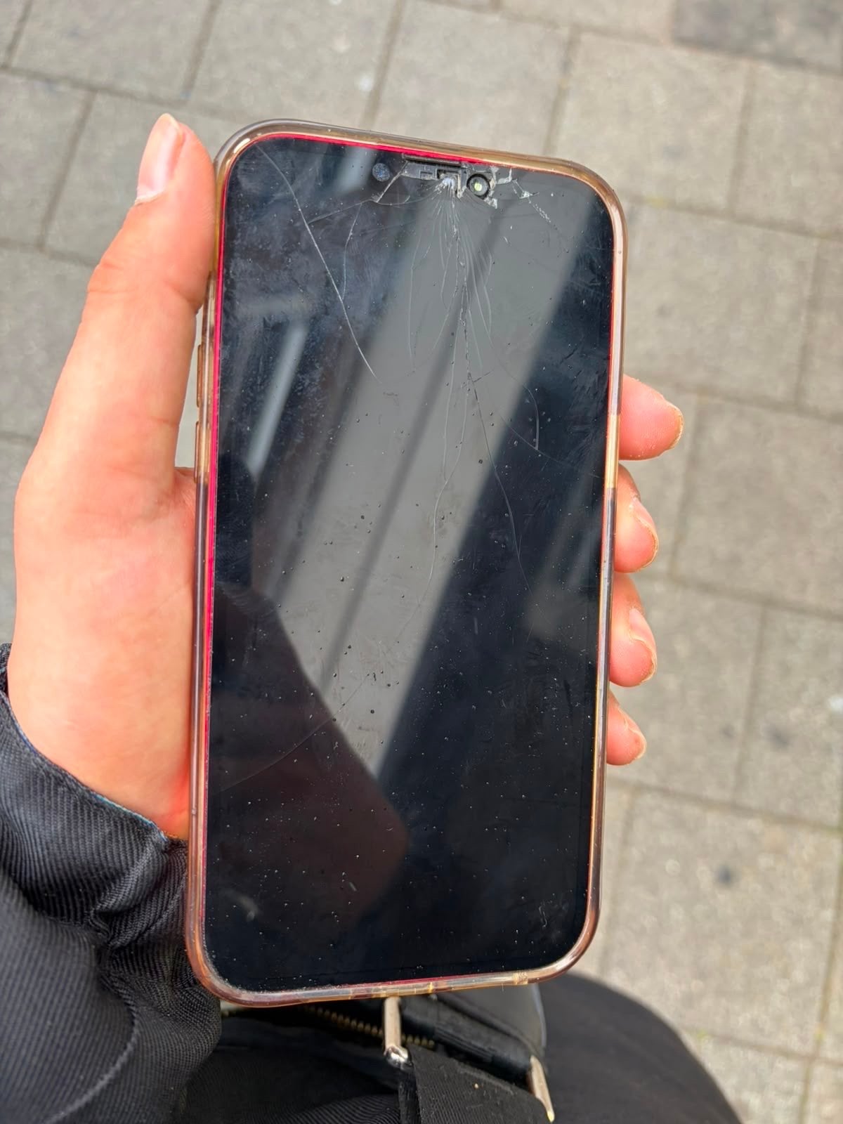 iPhone 14 Plus met 100% batterijconditie - Schade, Telecommunicatie, Ophalen of Verzenden, Niet werkend, Rood, IPhone 14 Plus