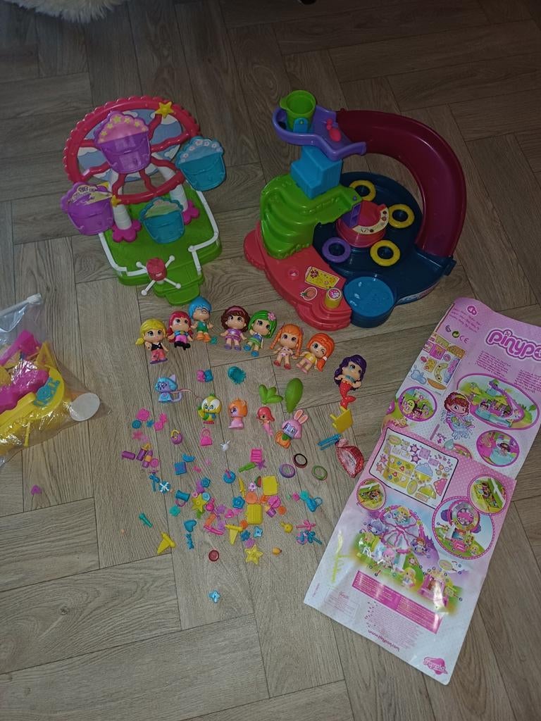 Pinypons draaimolen en splash, Ophalen of Verzenden, Gebruikt