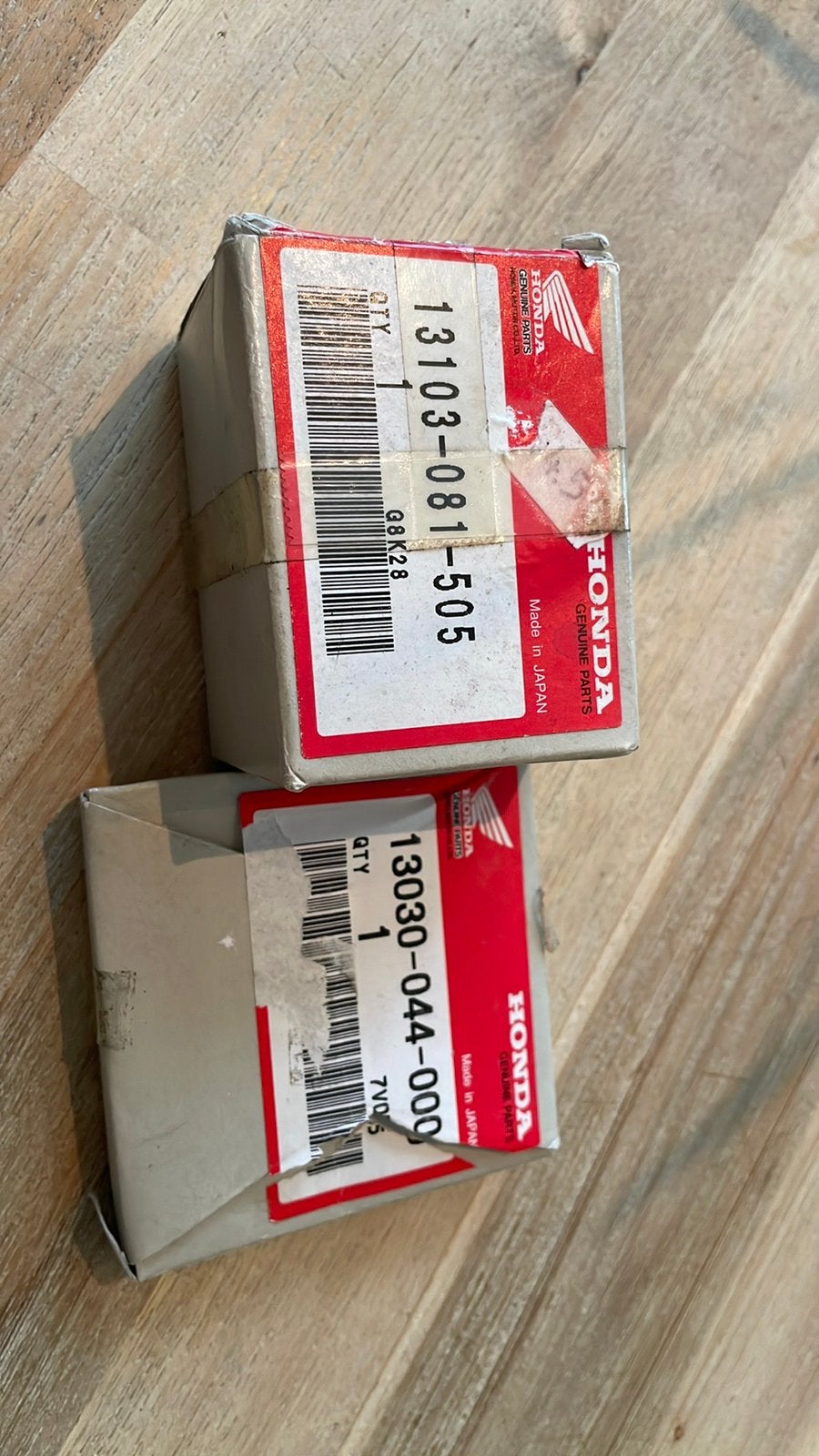 Zuiger & zuigerveren *NOS* Honda Novio/ Amigo/ PF50/ PC50, Ophalen of Verzenden, Nieuw, Cilinder, Overige merken