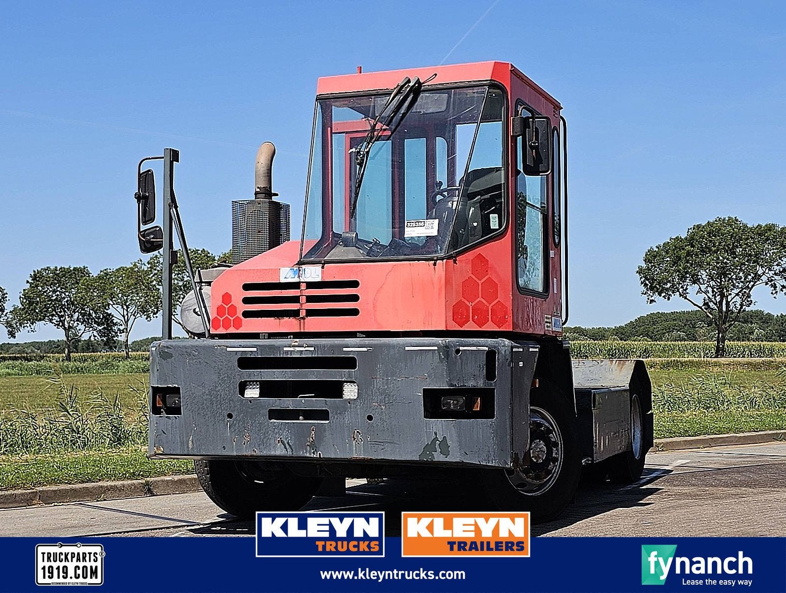 MOL YT200 terminal tractor, Auto's, Bedrijf, Diesel, Te koop, Rood