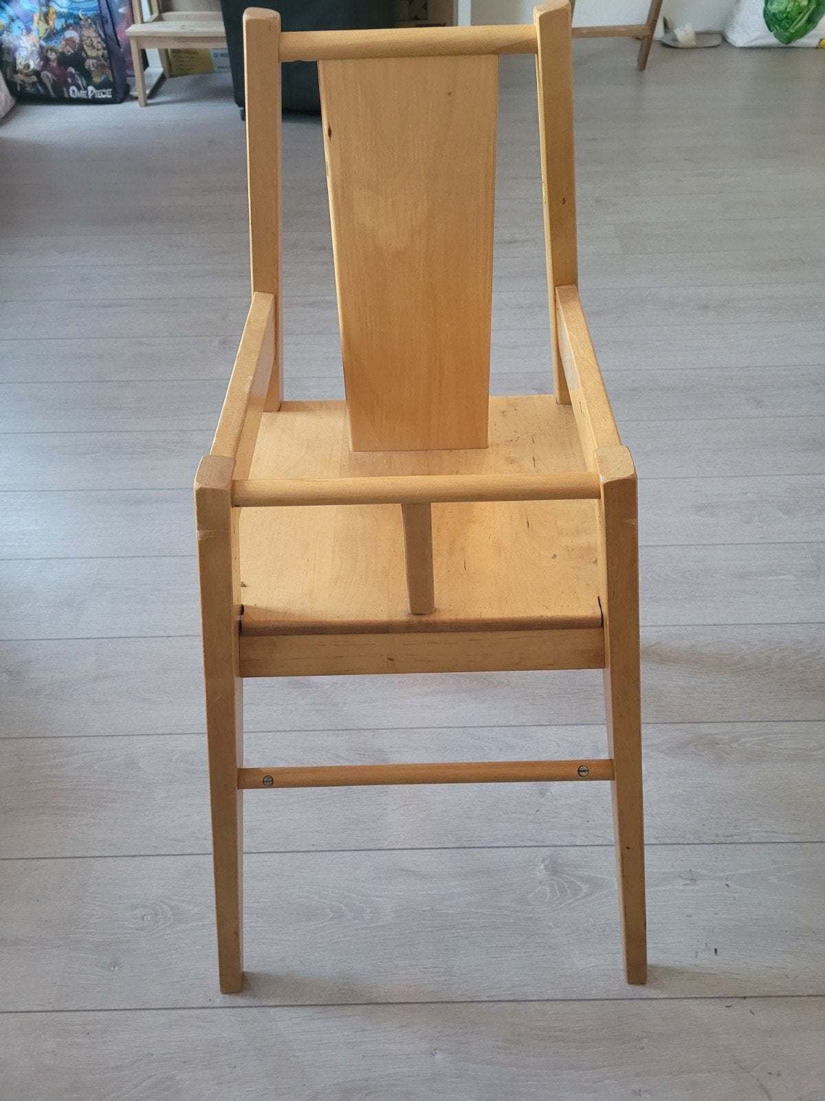 Duurzaam houten kinderstoeltje, Ophalen, Stoel(en)