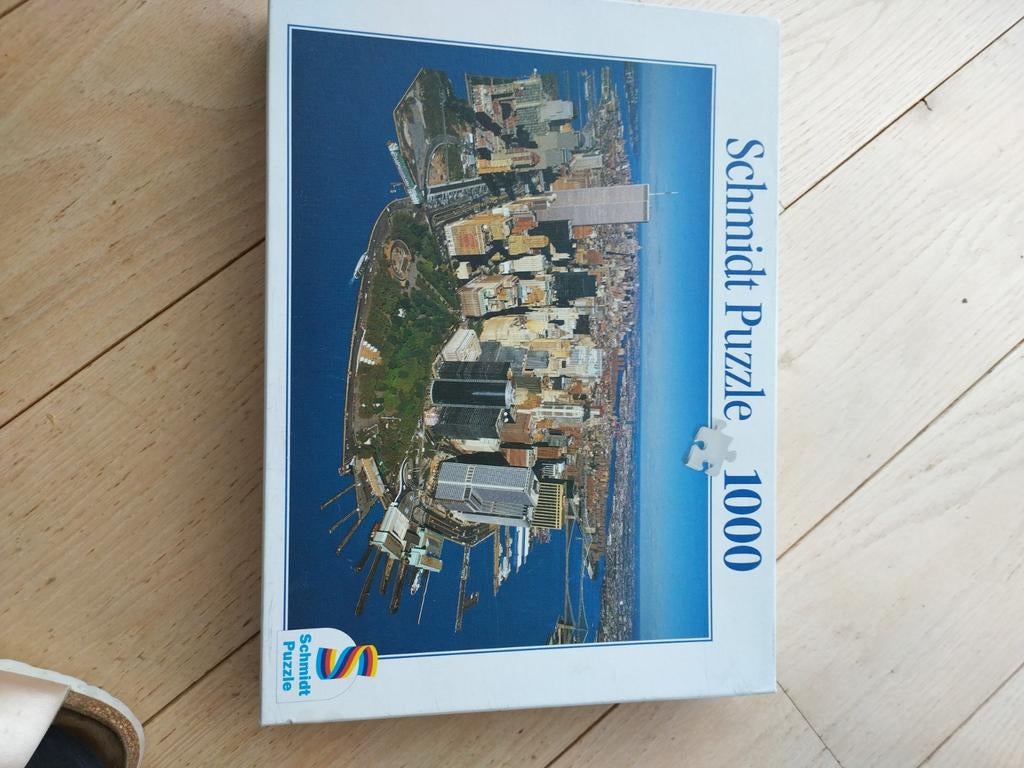 Schmidt Puzzel Manhattan 1000 stukjes, Ophalen of Verzenden, 500 t/m 1500 stukjes, Gebruikt, Legpuzzel