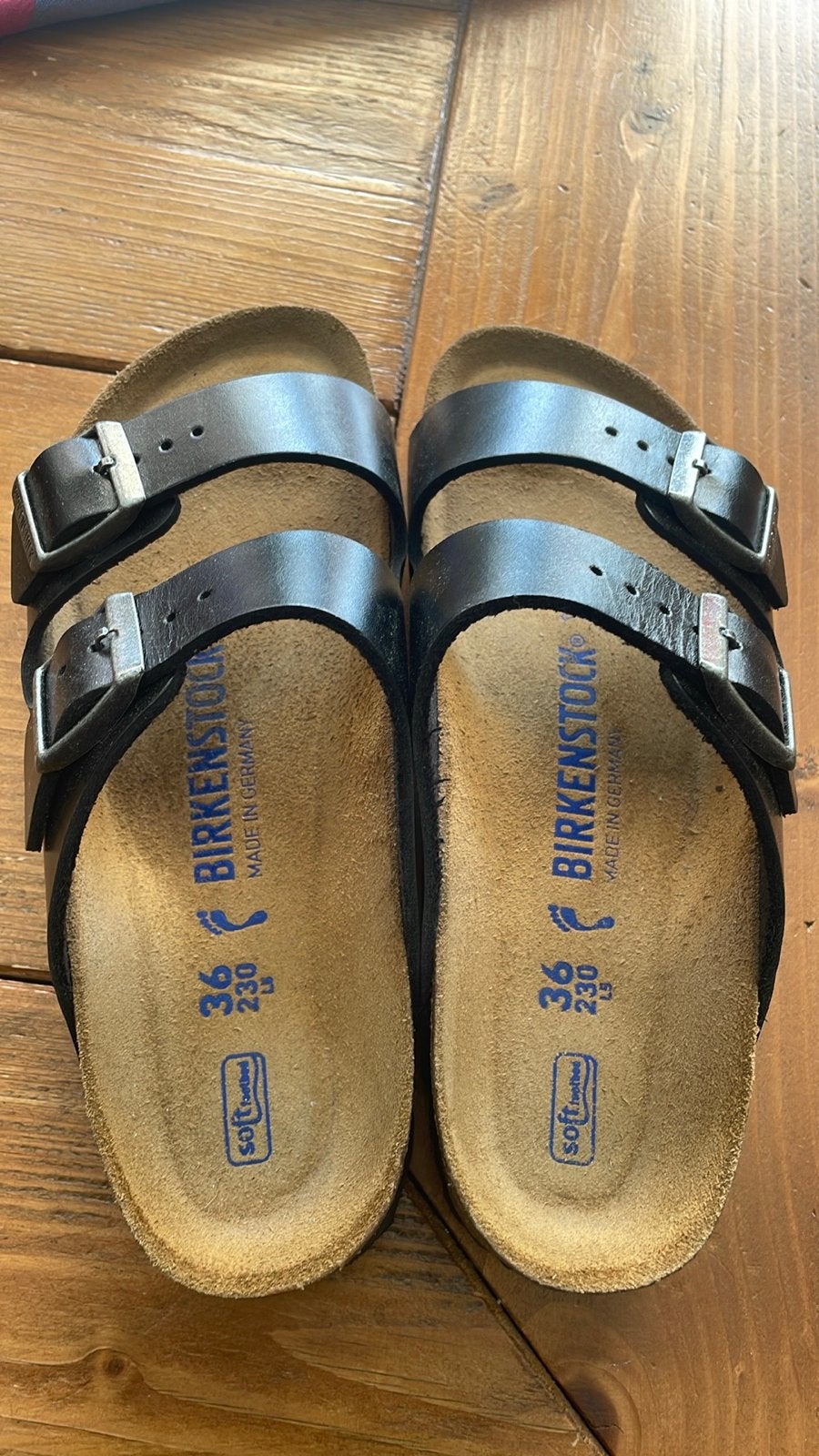 Birkenstock sandalen maat 36, zo goed als nieuw, Ophalen of Verzenden, Zo goed als nieuw, Zwart, Sandalen of Muiltjes
