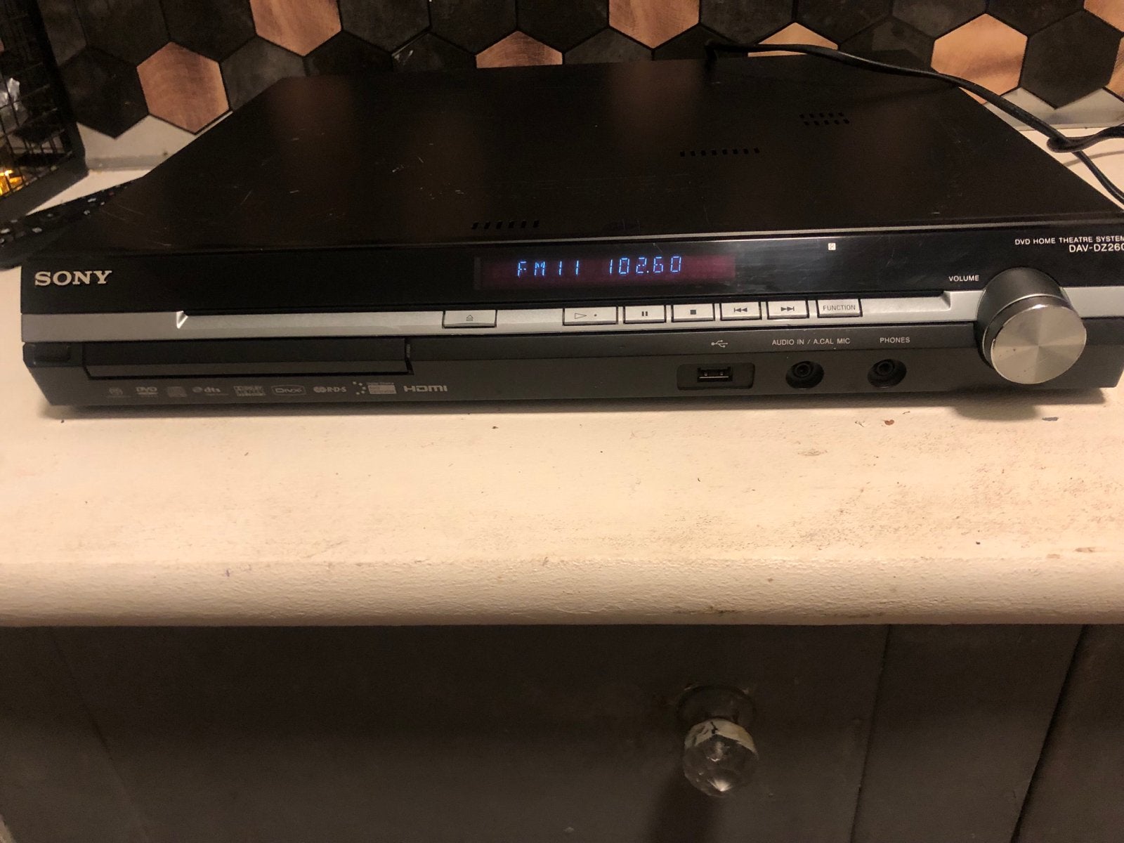 Sony DAV-DZ260 DVD Home Theatre System, Ophalen of Verzenden, Gebruikt, Dvd-speler, Sony