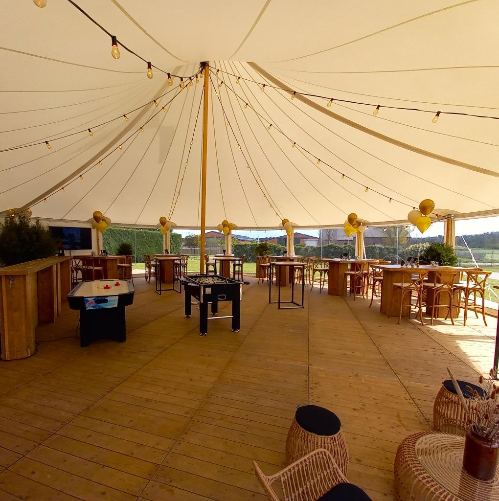 sailcloth tent - 10 x 10, 10 x 16 & 10 x 22 | Te Huur, Ophalen, Overige typen, 6 meter of meer, Zo goed als nieuw