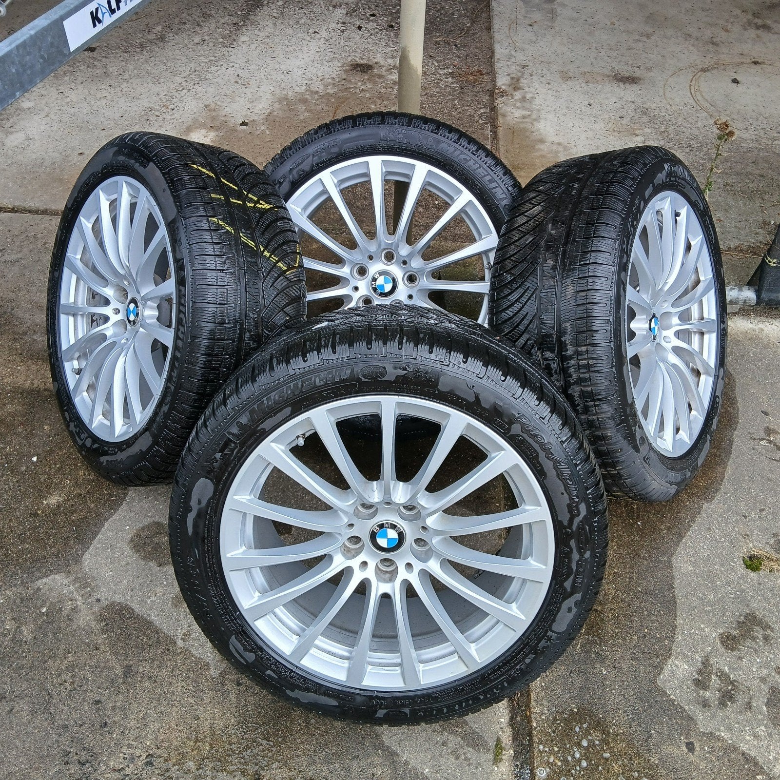 Originele BMW Styling 632 18 inch + Michelin winterbanden G3, Auto-onderdelen, 18 inch, Banden en Velgen, Personenwagen, Gebruikt