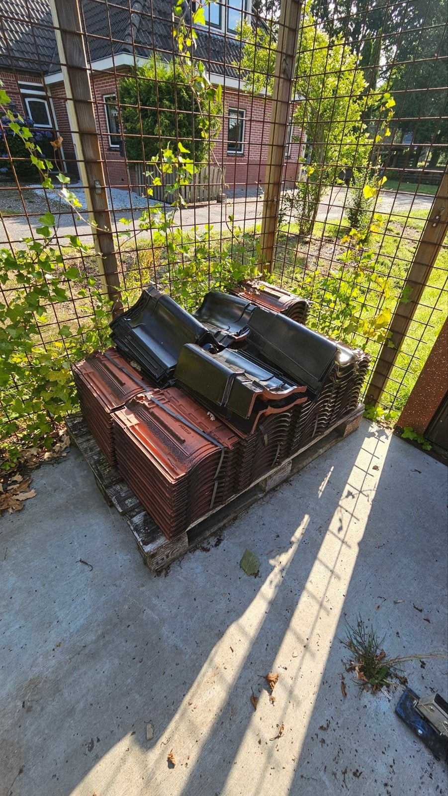 Dakpannen VHV vario zwart mat, Ophalen, Steen of Klei, Zwart, Nieuw