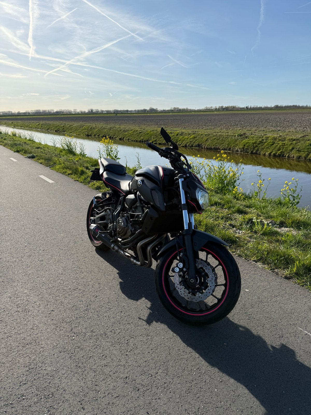 Yamaha MT07 2019 A2 35KW Scorpion uitlaat, Motoren, Ophalen