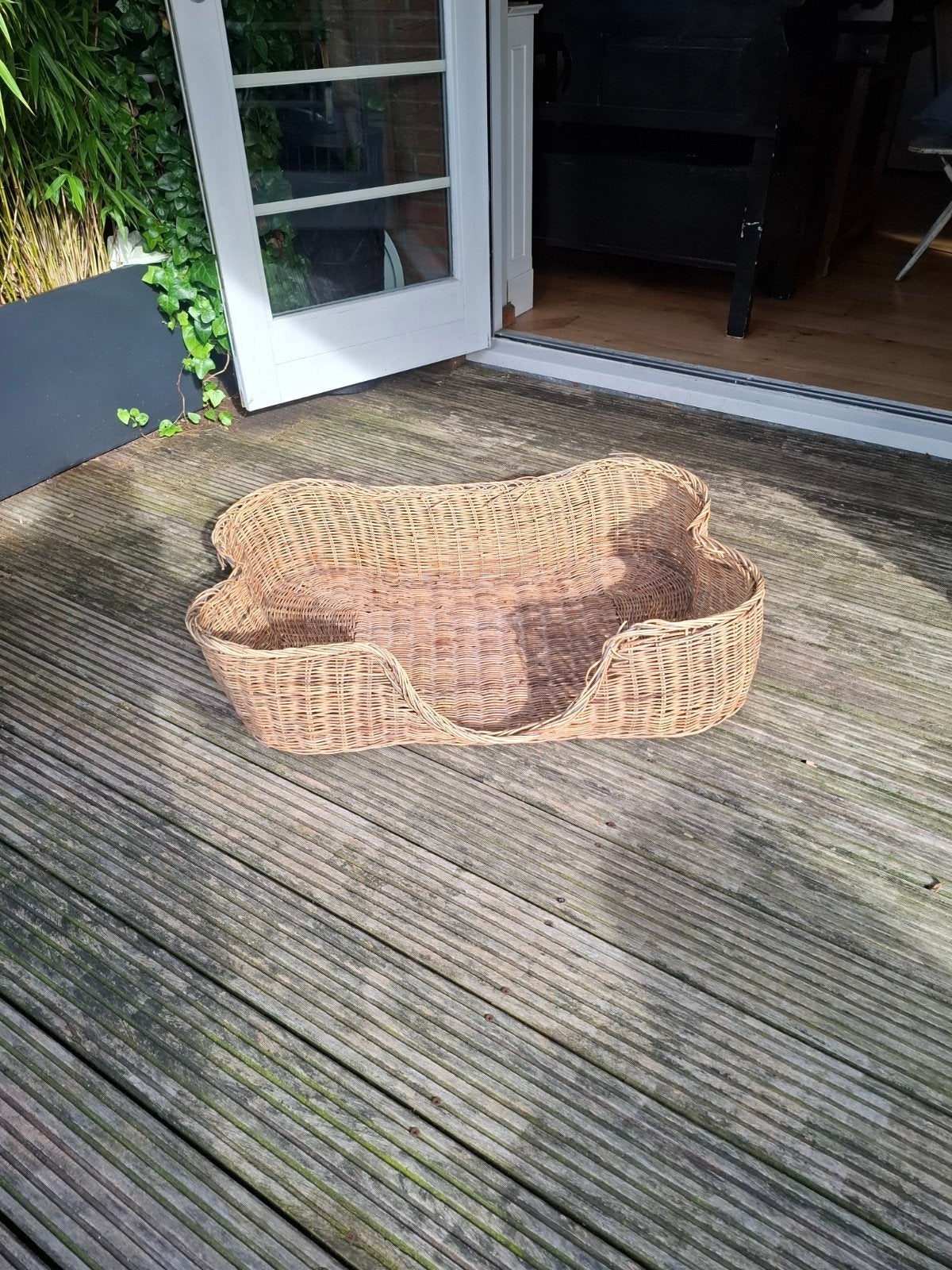 Hondenmand Rattan Riviera Maison, Ophalen, Gebruikt, Riet