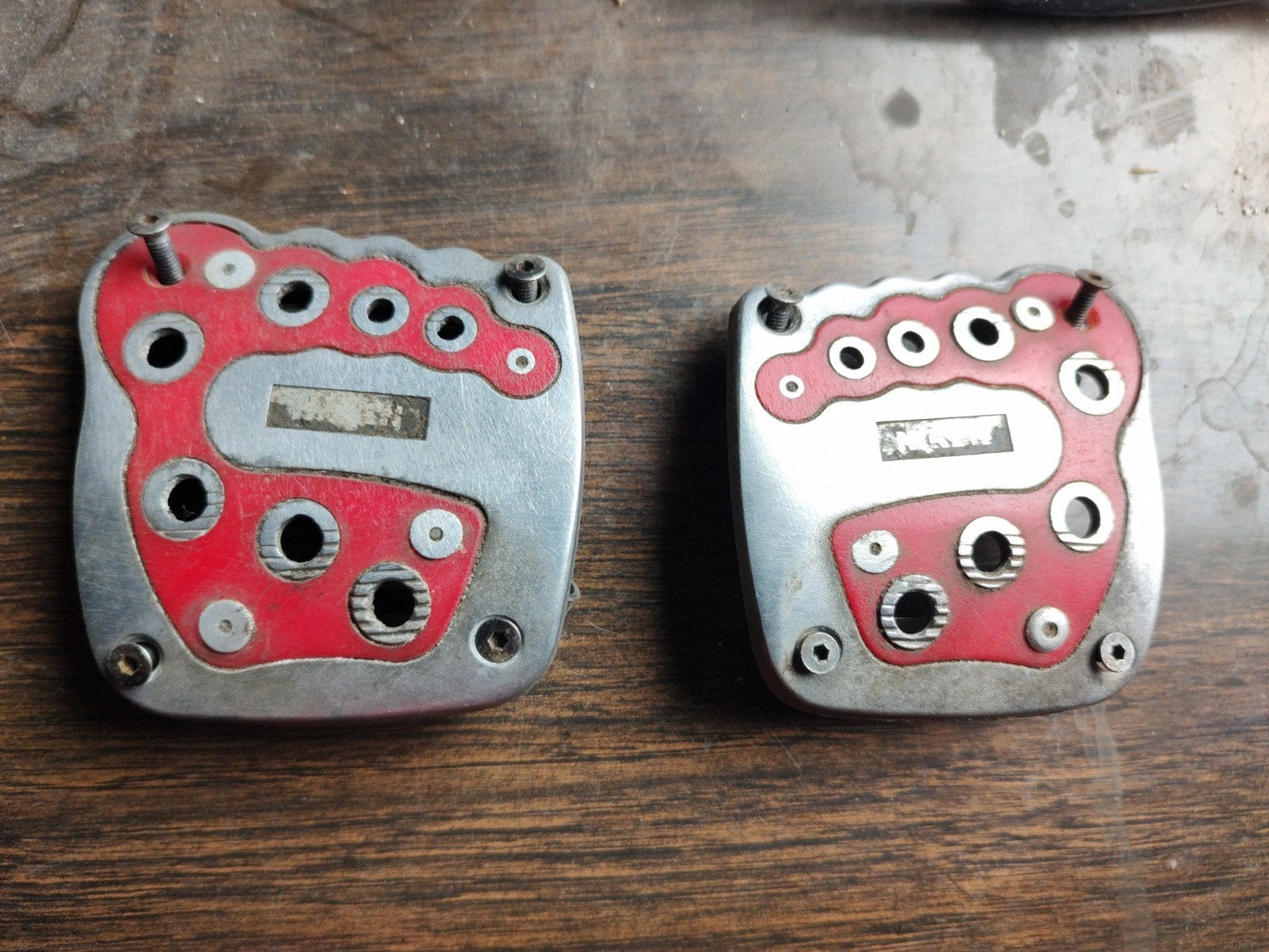 Pedalen aluminium auto, Ophalen of Verzenden