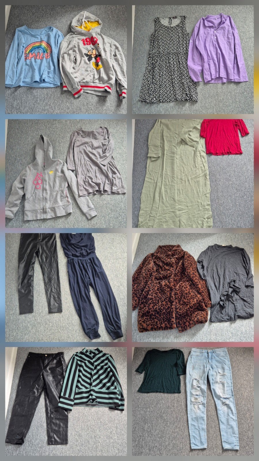 Groot kledingpakket dames maat L (40/42), Kleding | Dames, Dames-kledingpakketten, Gedragen, Maat 42/44 (L), Verzenden