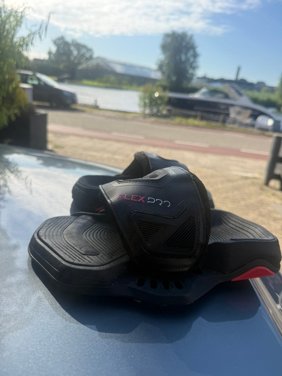 North Flex Pro Medium Kite bindingen, Watersport en Boten, Kitesurfen, Twintip, Ophalen of Verzenden, Zo goed als nieuw