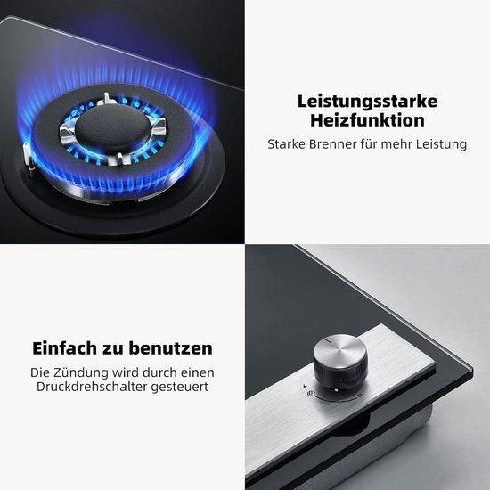 Gaskookplaat – Gasfornuis – Inbouwkookplaat, Corvance B.V., Verzenden, Nieuw, Corvancebol@gmail.com