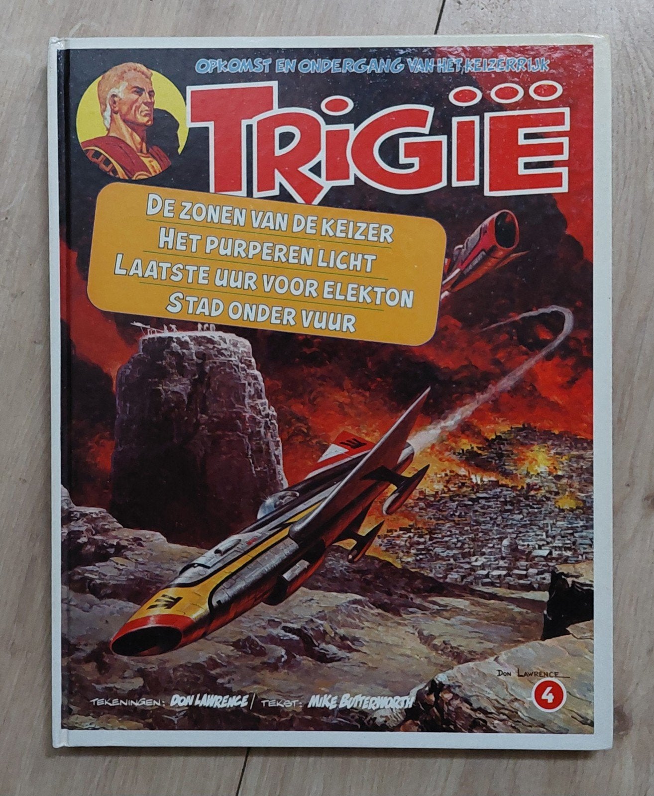 Trigië verzamelbundel 4, Boeken, Stripboeken, Gelezen, Eén stripboek, Ophalen of Verzenden