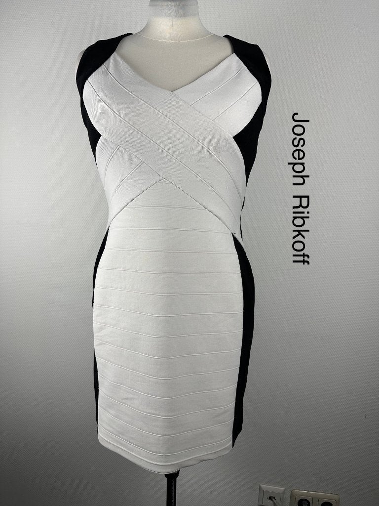 Joseph Ribkoff Jurk  (mt: 42) 16,5/264, Joseph Ribkoff, Joseph Ribkoff, Zwart, Maat 42/44 (L)