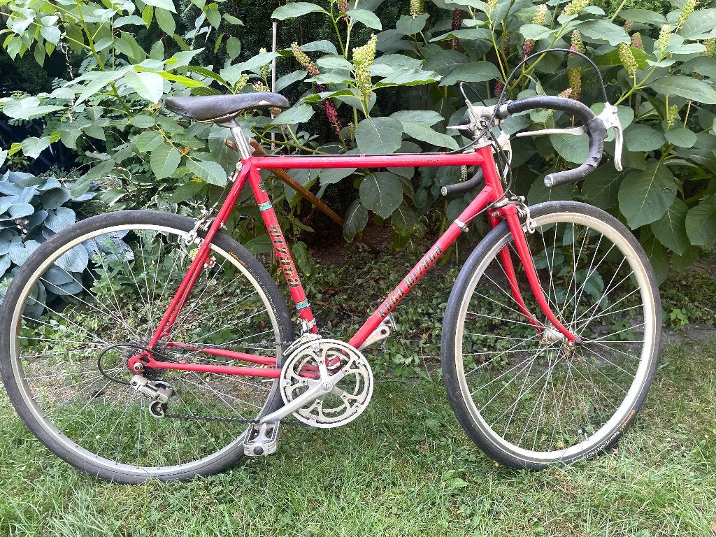 Koga Miyata racefiets rood - 14 versnellingen, maat 56, Ophalen, Jaren '60 of nieuwer, Velgrem, Koga Miyata