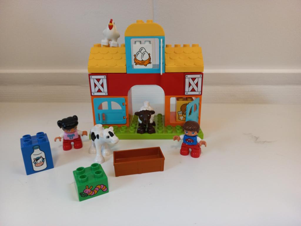 LEGO Duplo Boerderij Set met Figuren en Dieren, Inclusief minifiguren, Gebruikt, Overige thema's, Ophalen of Verzenden