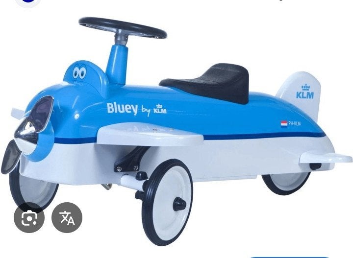 Gezocht KLM loopauto Bluey, Ophalen of Verzenden, Gebruikt, Loopvoertuig