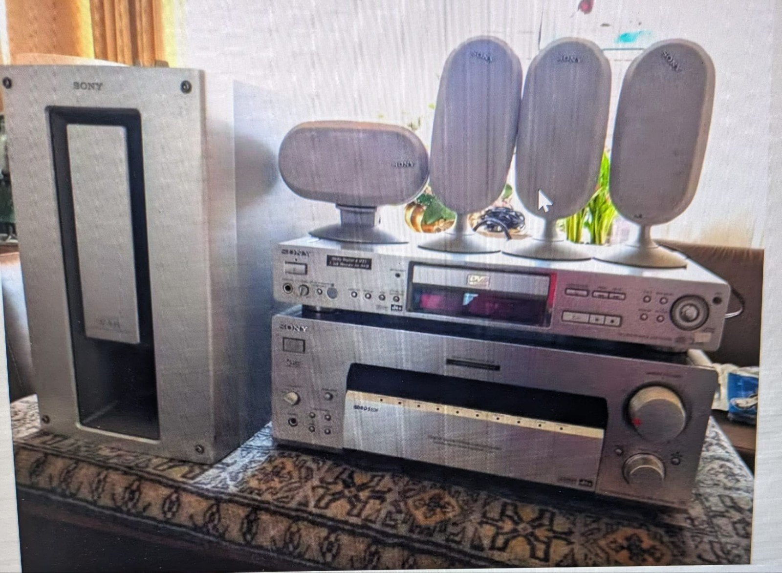 sterio set, Audio, Tv en Foto, Stereo-sets, Ophalen, Gebruikt, Tuner of Radio, Sony