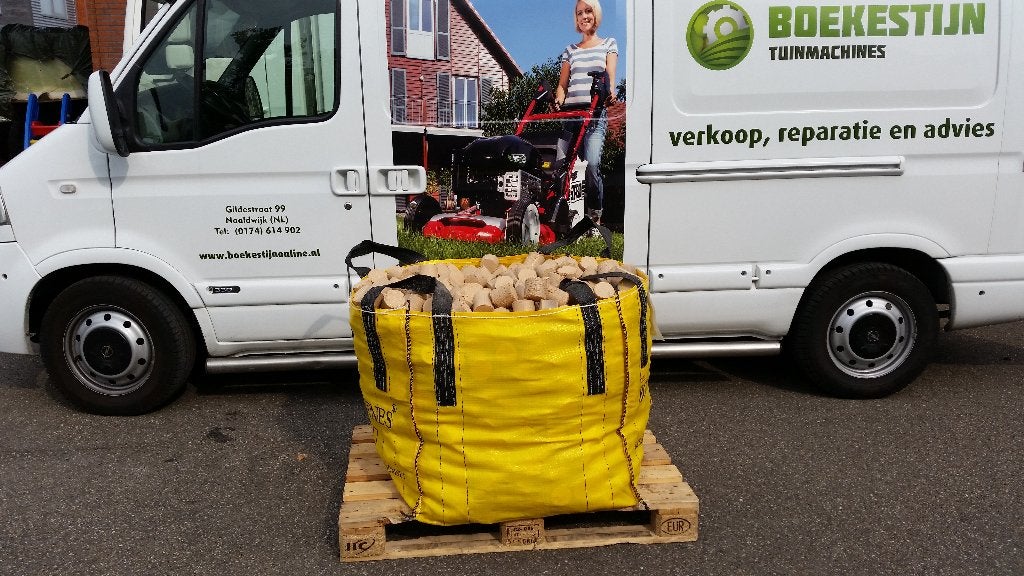 Geperste Westland ECO Briketten, Tuin en Terras, Minder dan 3 m³, Ophalen, Overige houtsoorten, Blokken