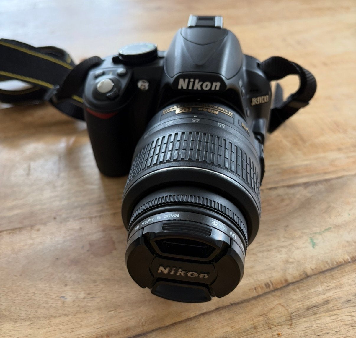 Nikon D3100 spiegelreflex camera, Audio, Tv en Foto, Ophalen, Zo goed als nieuw, Nikon