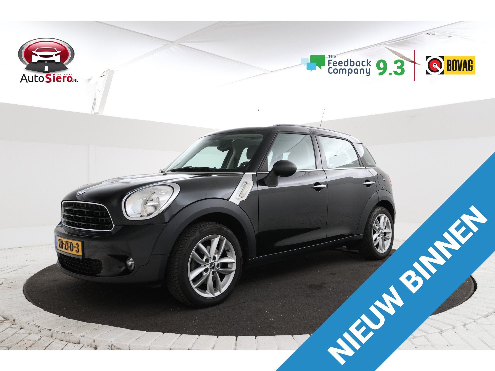 MINI Countryman 1.6 One Edition Panorama, Half leder, Climat, Auto's, Voorwielaandrijving, Gebruikt, Leder en Stof, Bedrijf