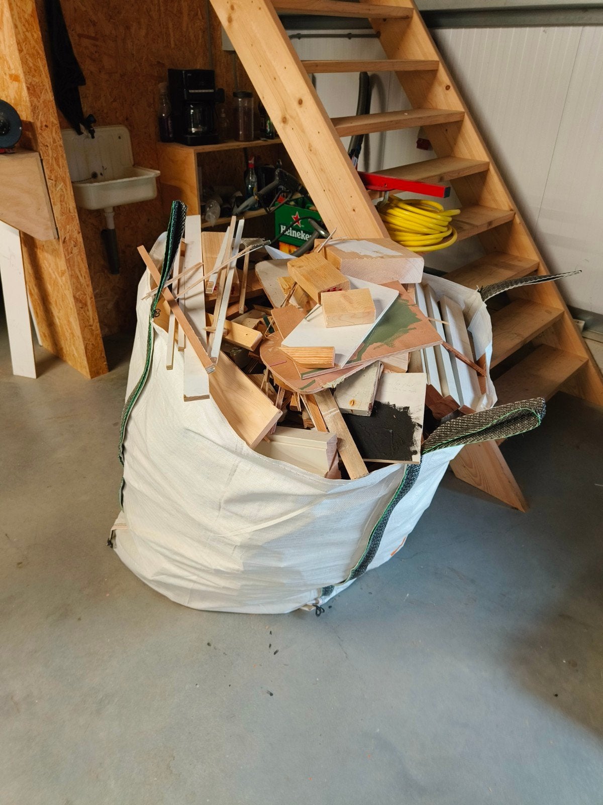 big bag gemixt brand hout, Tuin en Terras, Minder dan 3 m³, Ophalen