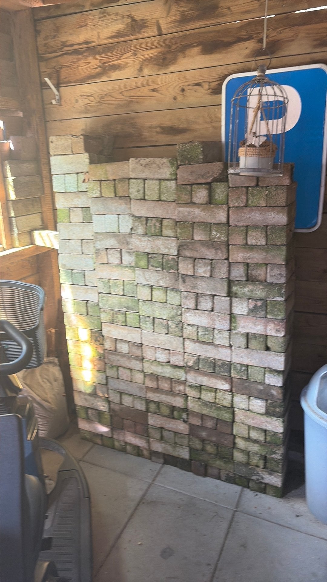 Gratis 285 klinkers, Ophalen, Minder dan 3 meter, Hout, 1 tot 2 meter