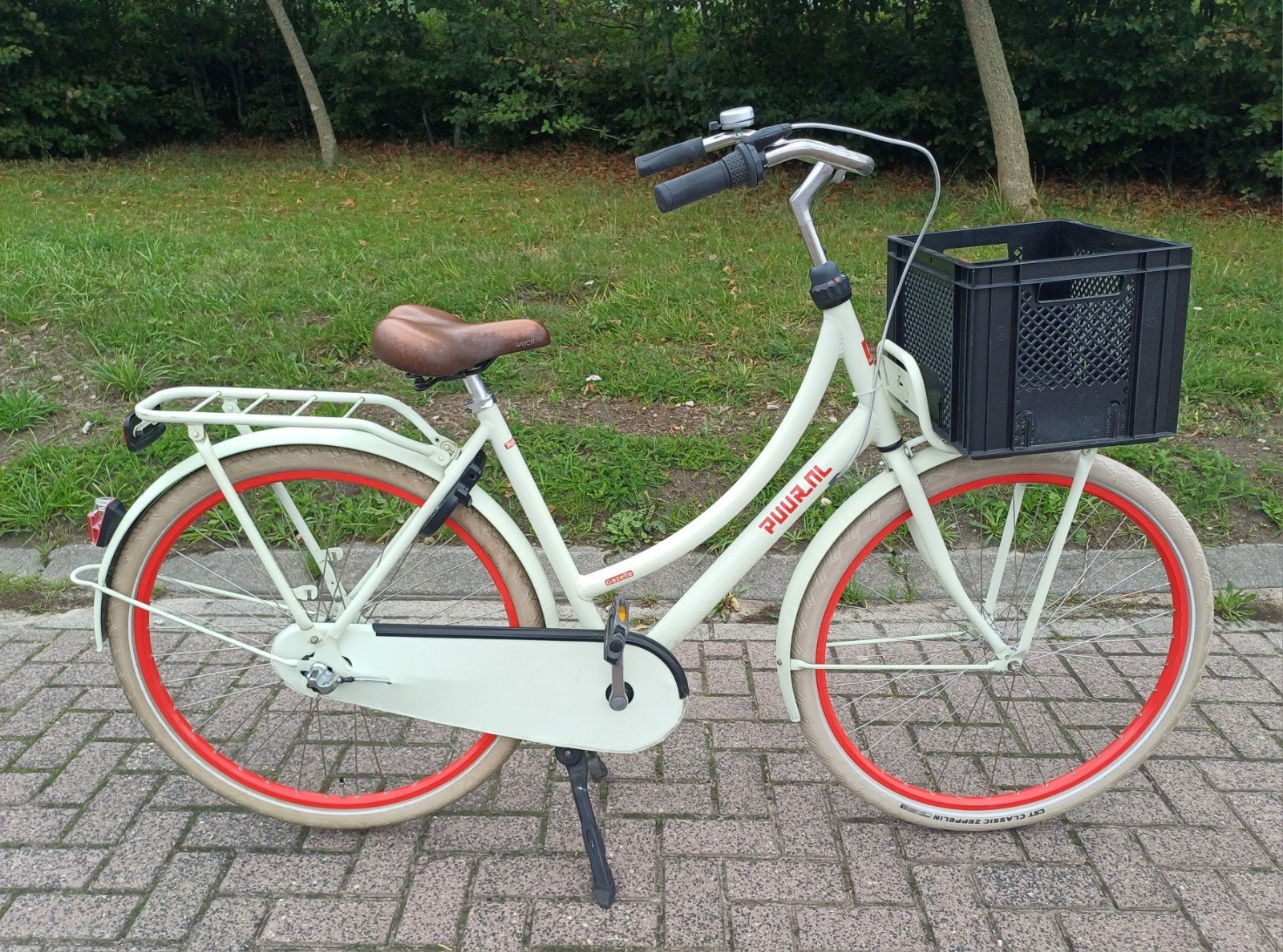 Mooie Gazelle PuurNL damesfiets met 3 versnellingen., Fietsen en Brommers, 53 tot 56 cm, Versnellingen, Ophalen of Verzenden, Zo goed als nieuw