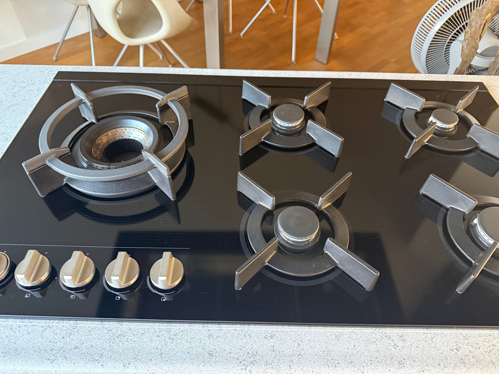 Atag 5 pits fusion brander. Beschikbaar vanaf week 41/42, Witgoed en Apparatuur, Ophalen, Zo goed als nieuw, Inbouw, Gas