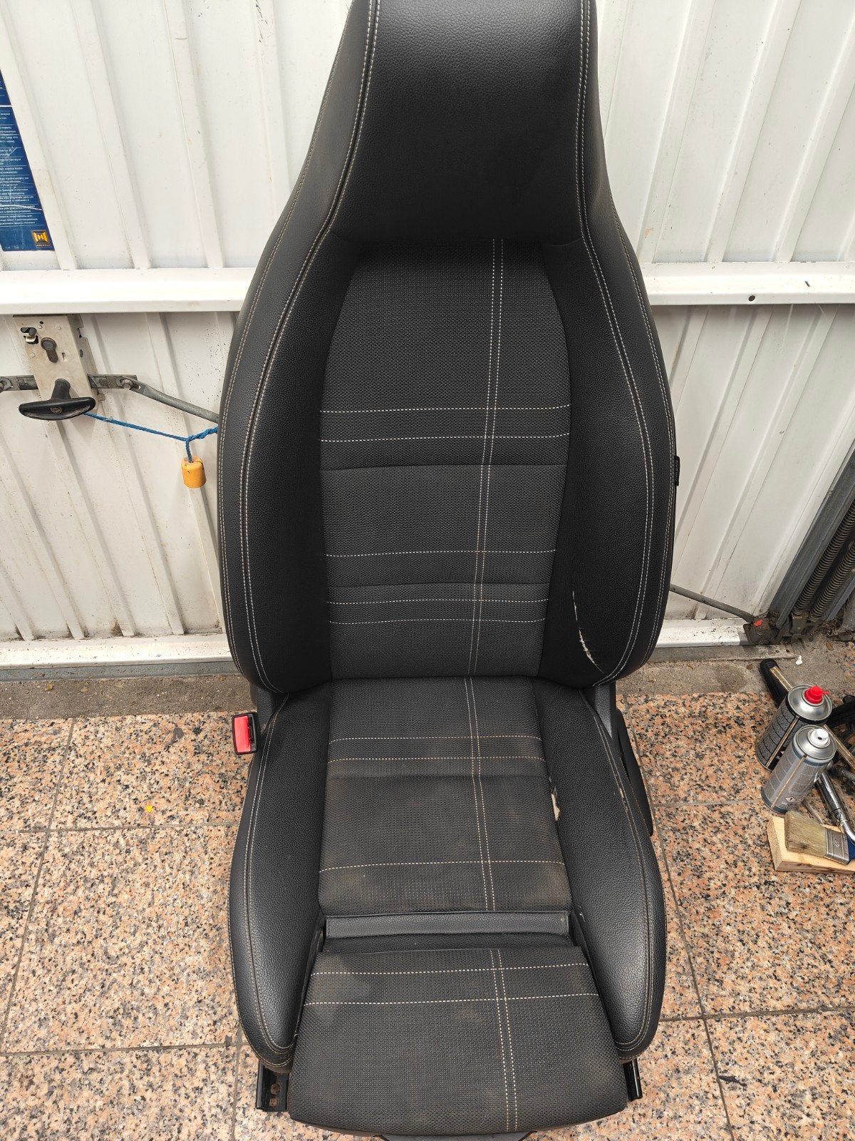mercedes interieur stoelen + bank, Ophalen, Gebruikt
