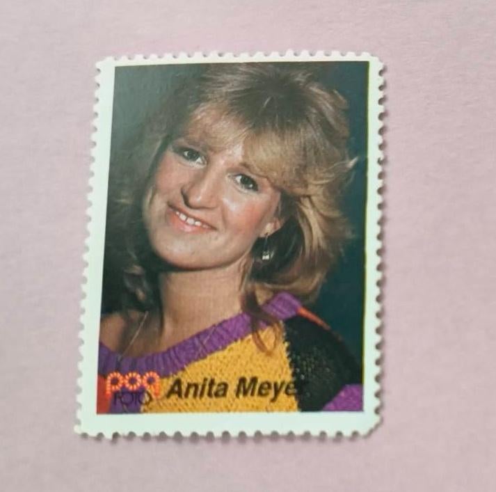 Popfoto zegel Anita Meyer (nr.1), Verzamelen, Ophalen of Verzenden, Nieuw, Foto of Kaart