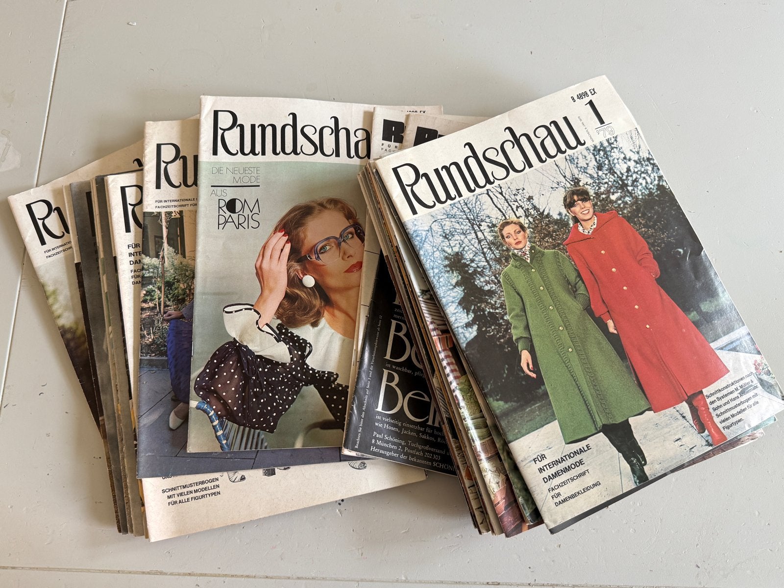 Vintage Mode Tijdschriften - Jaren '78 en ‘79, Hobby en Vrije tijd, Overige merken, Vrouw, Ophalen of Verzenden, Overige typen