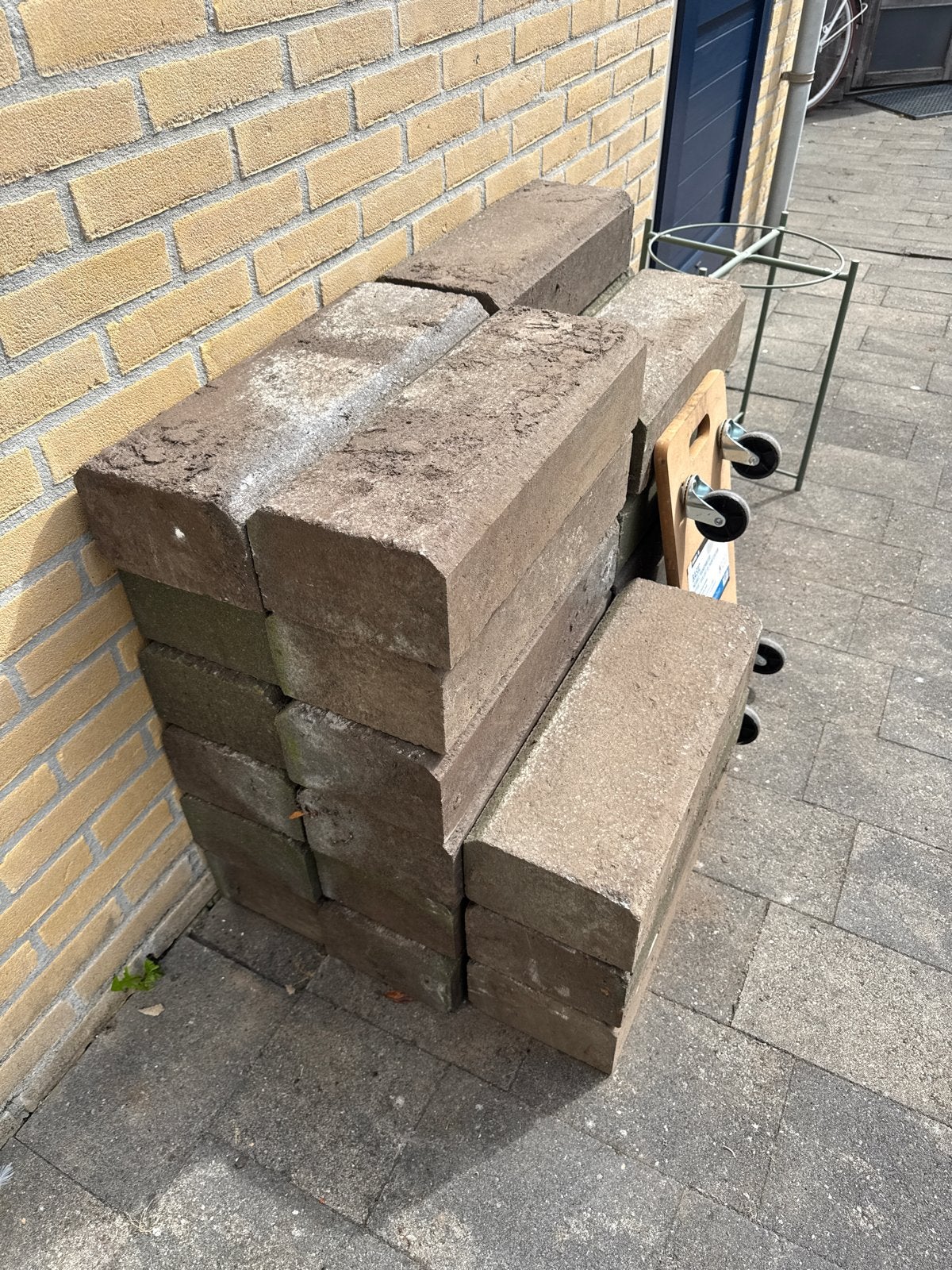 Gebruikte betonnen opsluitbanden (50x20x12), Ophalen, Overige materialen, Gebruikt, Overige typen