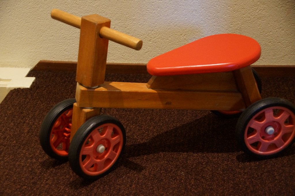 Houten loopfietsje, Ophalen, Gebruikt, Loopfiets