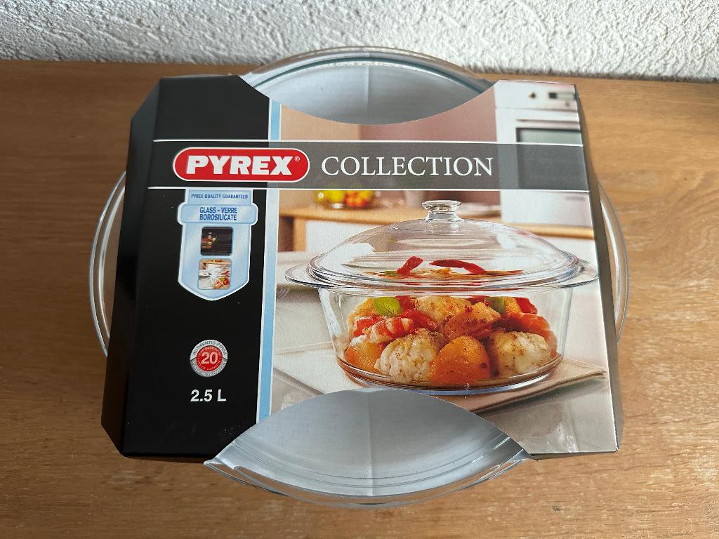 Pyrex ovenschalen 2 stuks - Nieuw, Nieuw, Ophalen of Verzenden, Overige merken, Glas
