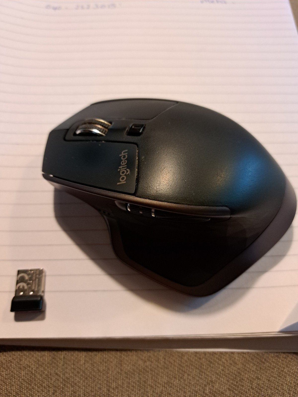 Logitech  MX master muis, Rechtshandig, Muis, Gebruikt, Verzenden