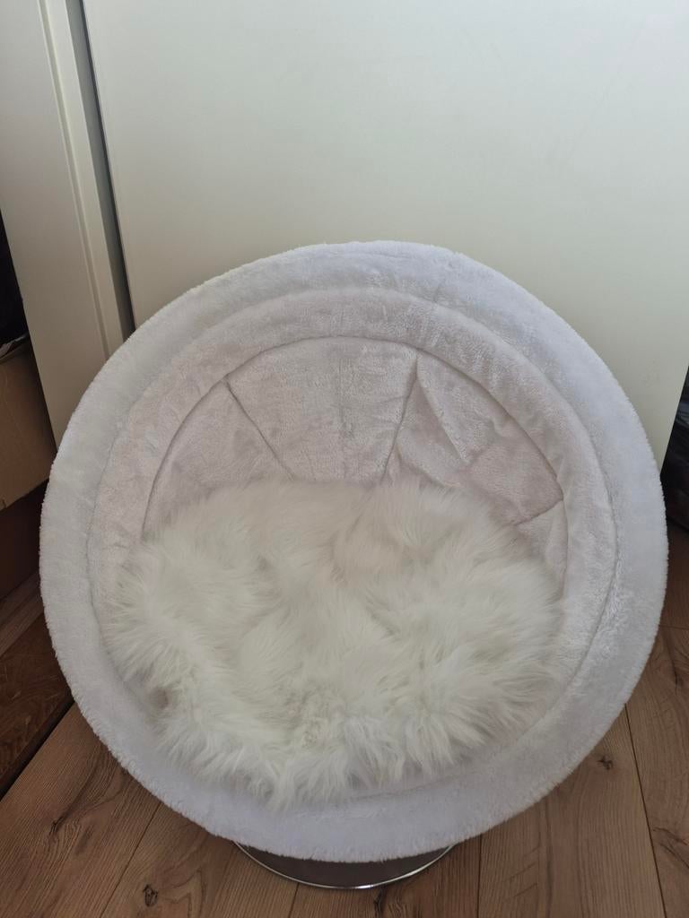 Retro honden en/of katten stoel, Dieren en Toebehoren, Kattenmanden, Zo goed als nieuw, Pluche, Ophalen