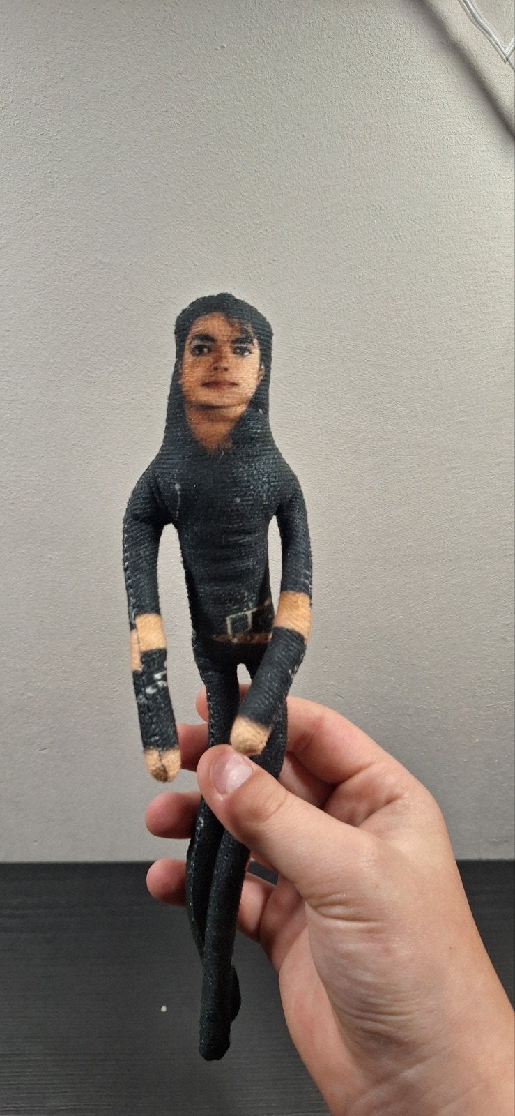 Michael Jackson Pop King of Pop, Ophalen of Verzenden, Zo goed als nieuw, Pop, Beeldje of Miniatuur
