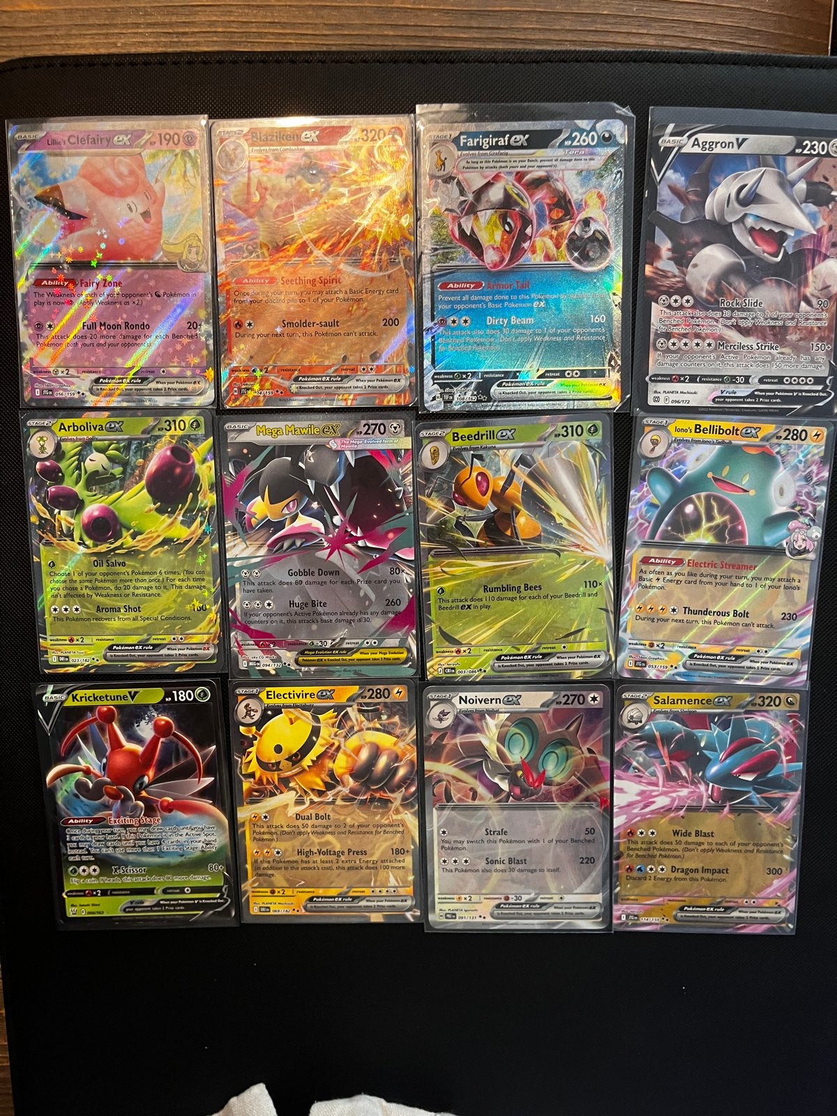 Pokemon EX en V kaarten - Diverse zeldzame kaarten, Ophalen of Verzenden, Zo goed als nieuw, Meerdere kaarten