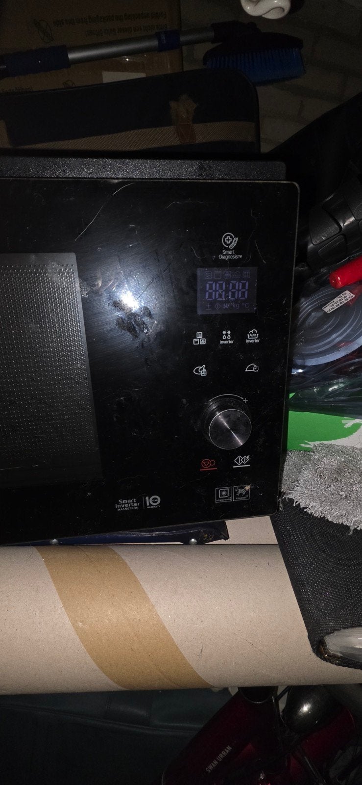 LG Combimagnetron - Grill werkt, magnetronfunctie defect, Ophalen, Gebruikt