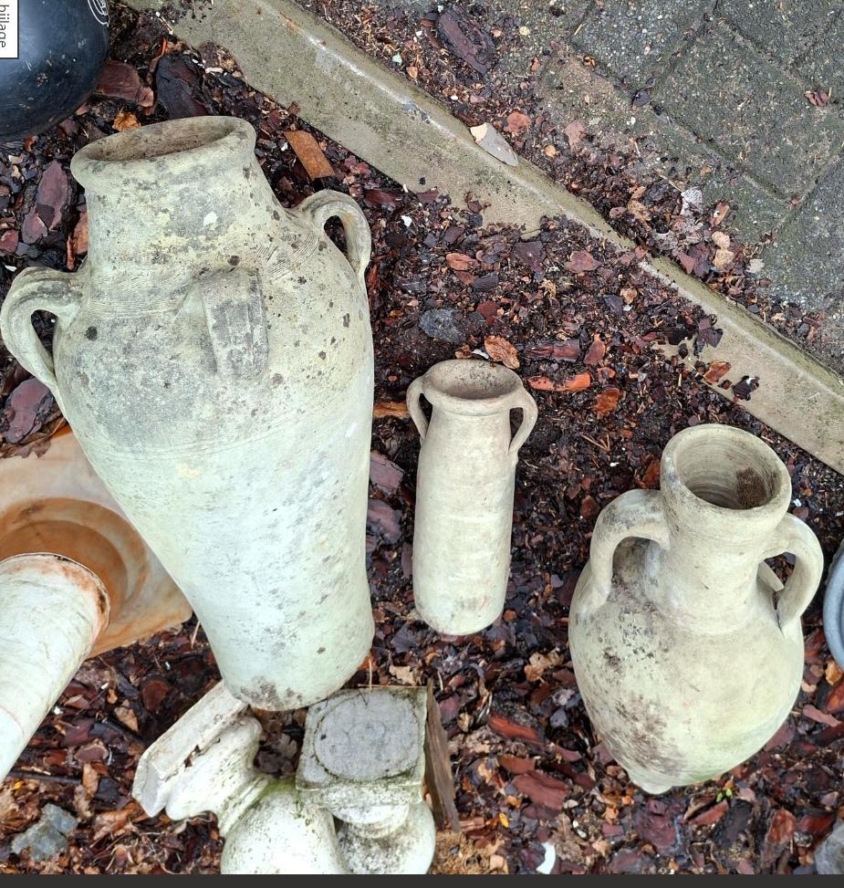 OUDE TERRA COTTA KRUIKEN zonder barsten, Ophalen of Verzenden, Gebruikt