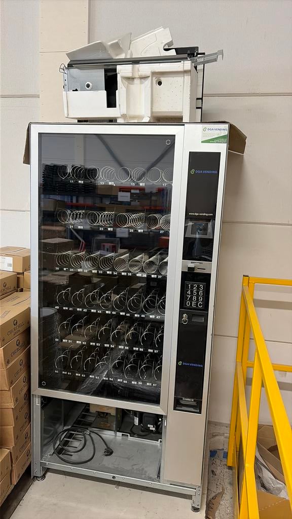 Vending machine, Ophalen, Zo goed als nieuw