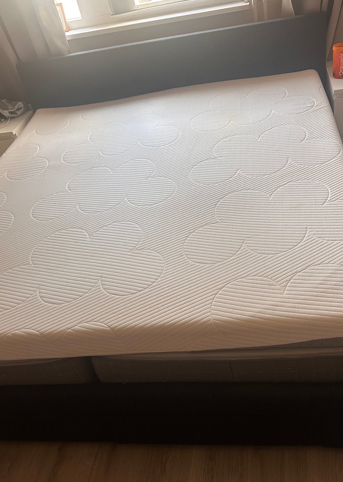 180x 200 bed, Ophalen, Zo goed als nieuw, Tweepersoons, 180 cm