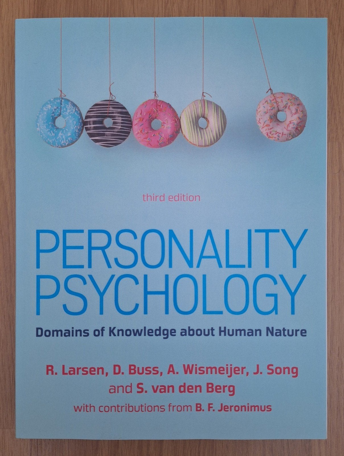 Personality psychology: 3e editie, Ophalen, R. Larsen, D. Buss, A. Wismeijer, J. Song en S. van den Berg, Nieuw, WO