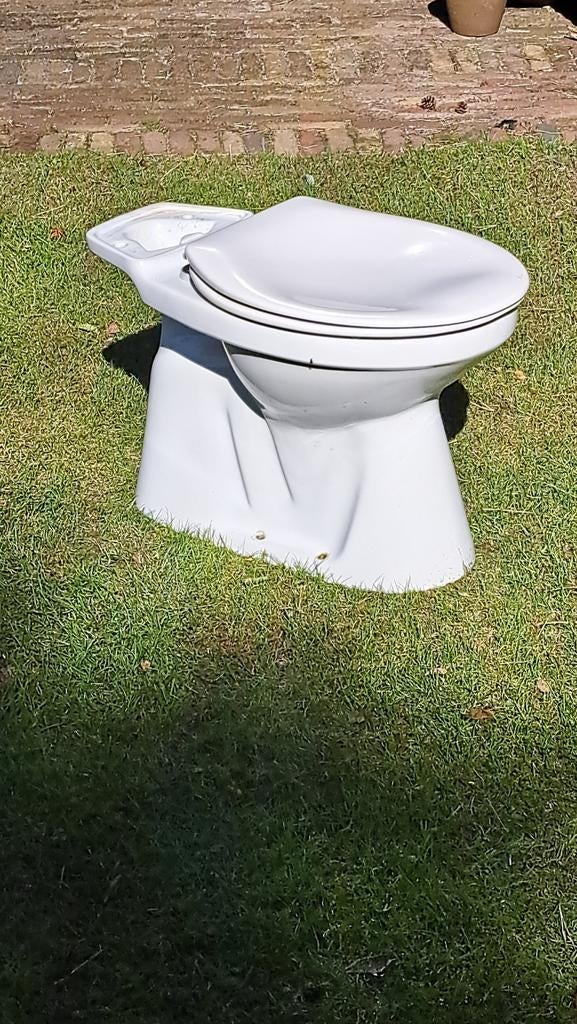 Oude Sphinx toiletpot, Ophalen, Gebruikt, Steen, Toilet