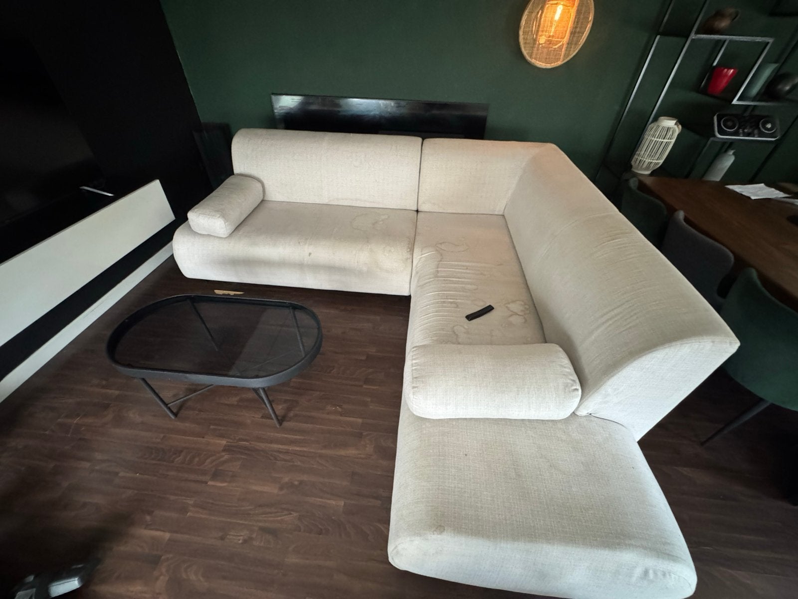 Foto 4 van Comfortabele hoekbank in goede staat - 2.60 x 2.40m