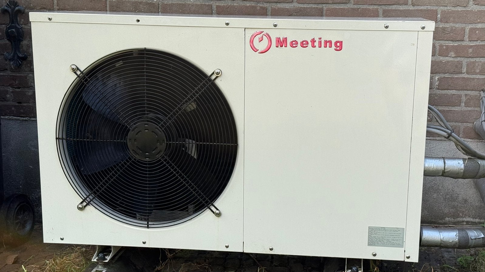 Meeting MD30D 12KW Monoblock Warmtepomp, Doe-het-zelf en Verbouw, Verwarming en Radiatoren, Ophalen, Gebruikt, Overige typen, 60 tot 150 cm